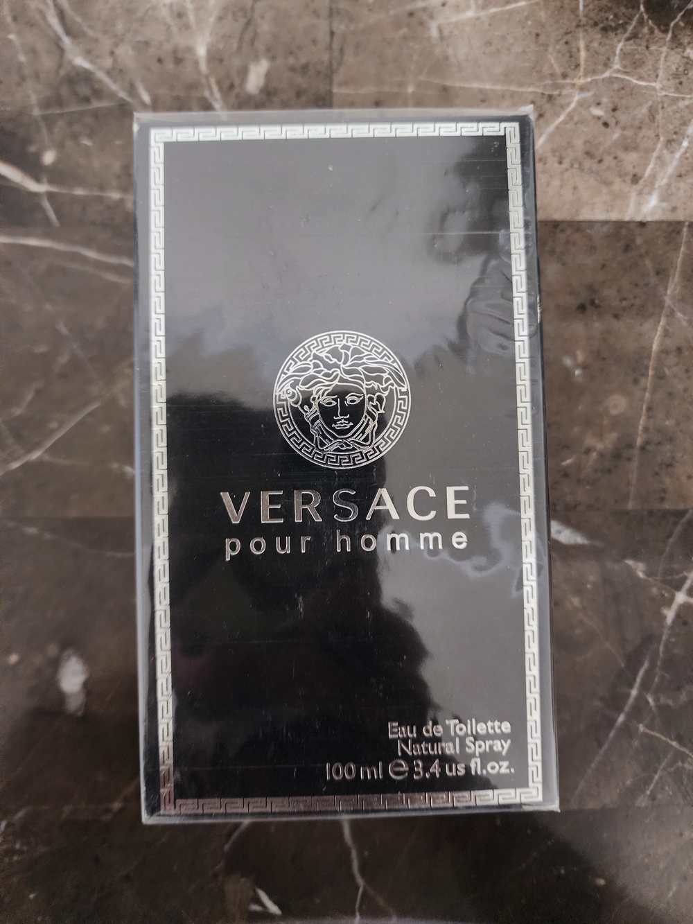 Versace Pour Homme Black & Silver Presentation Box